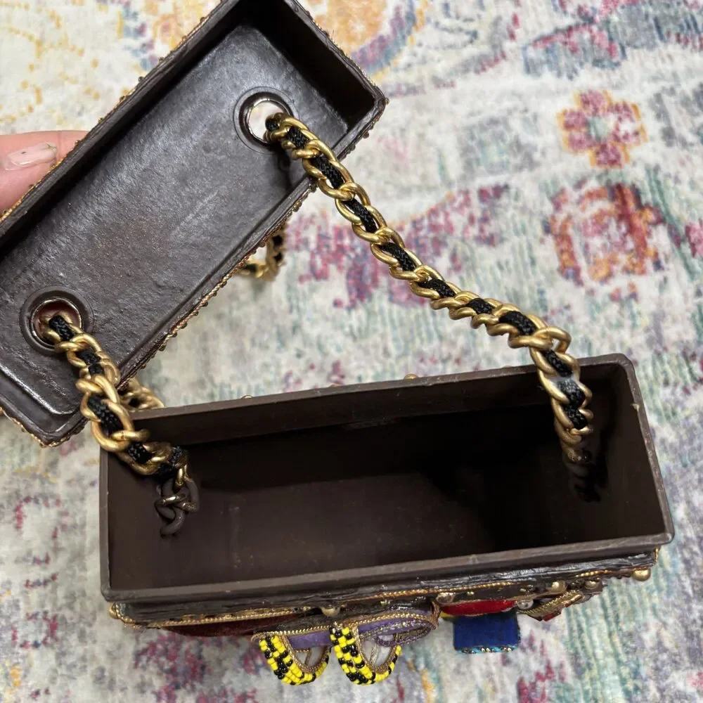 Mary Frances Vintage Box Purse